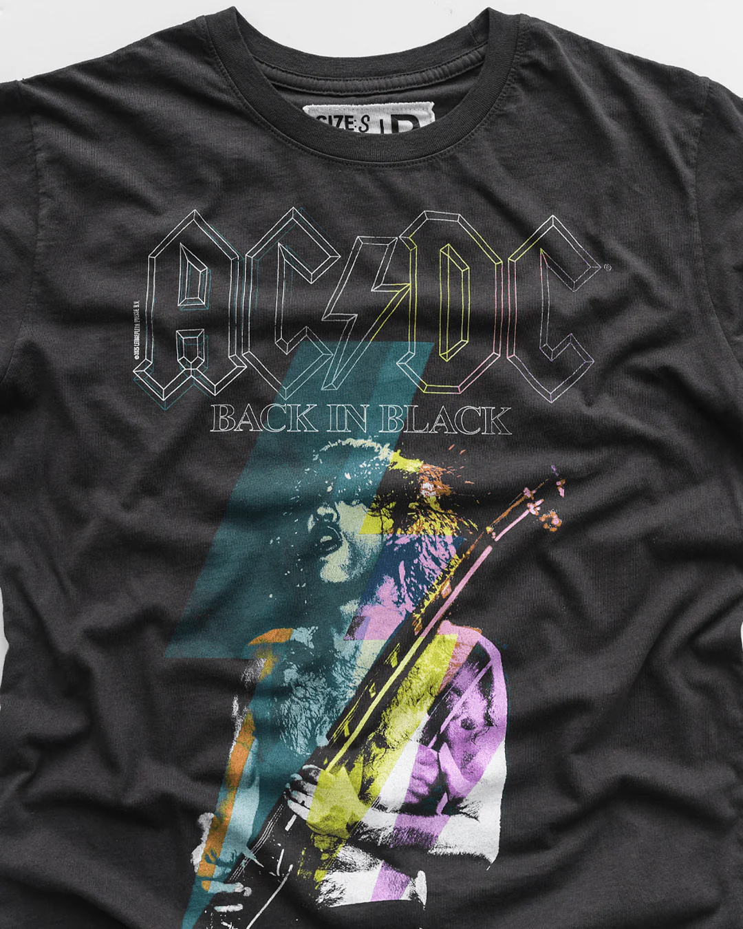 AC/DC Back In Black Black Tee - Image 2