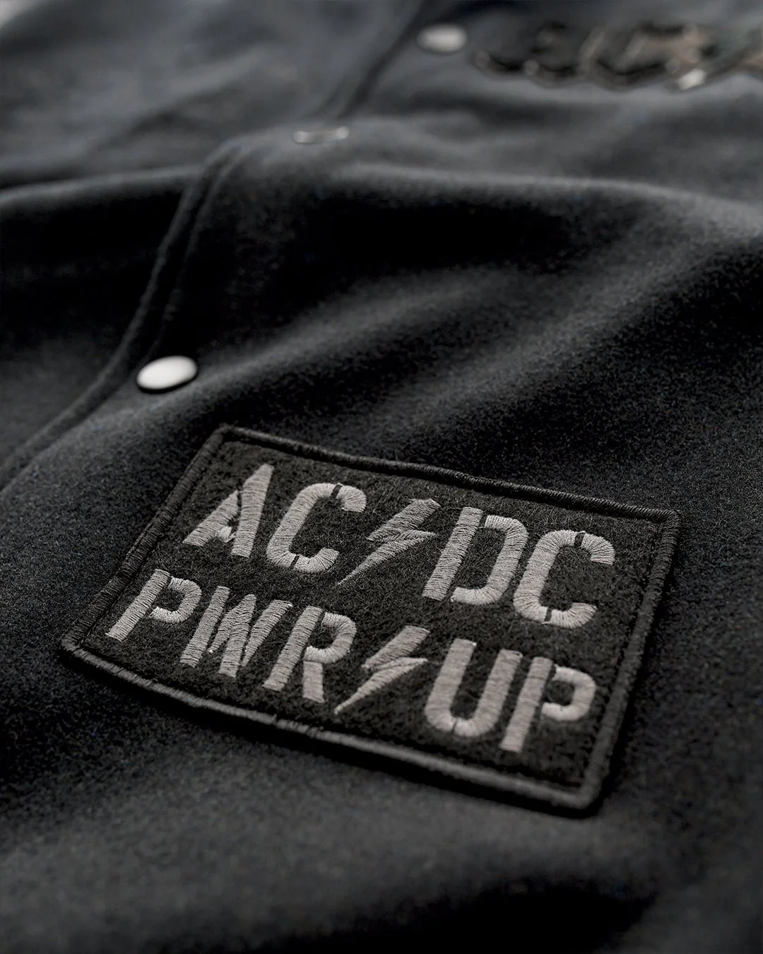 AC/DC Through The Eras Black Varsity Jacket - Image 9