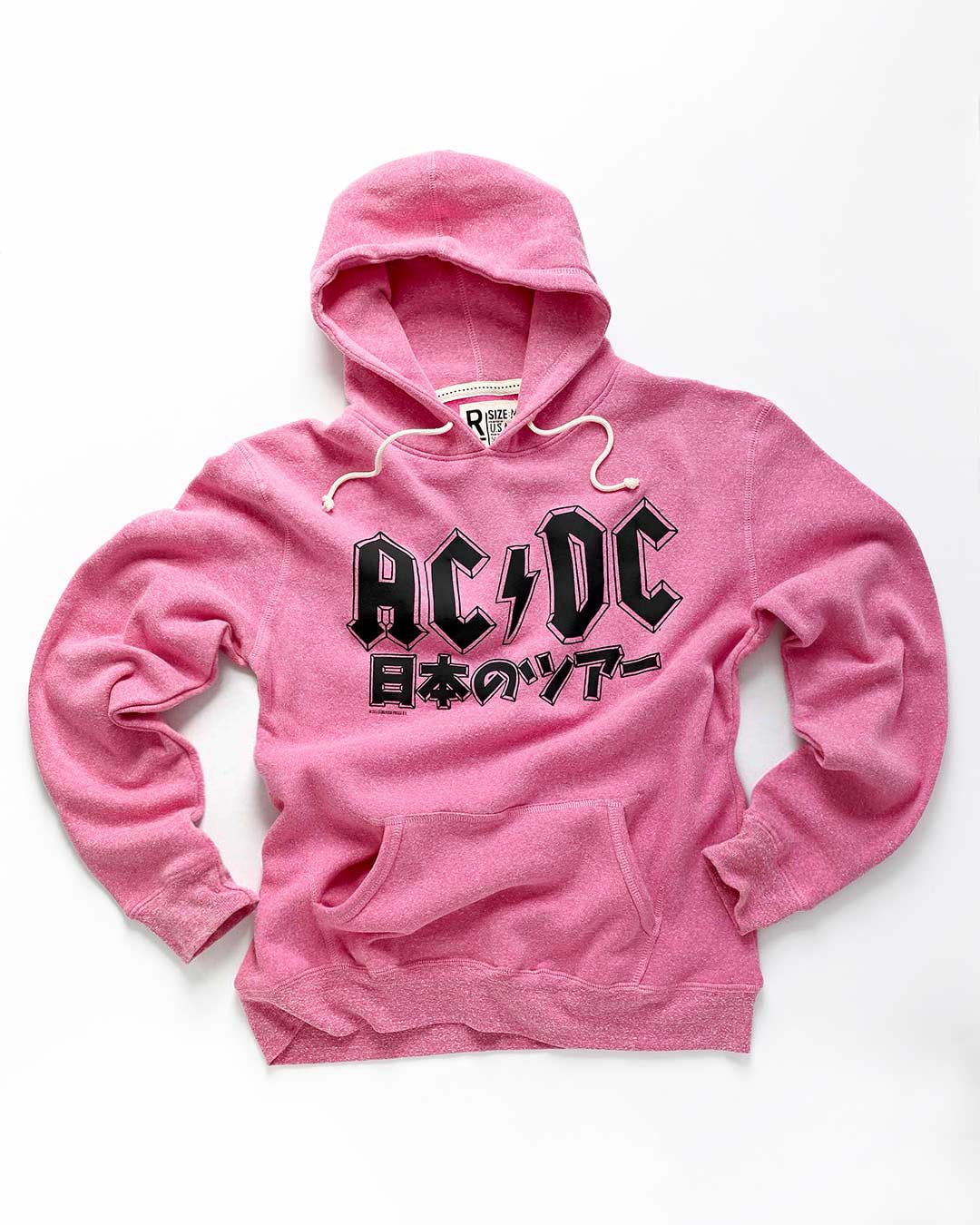 AC/DC Japan Tour Pink Hoody - Image 4
