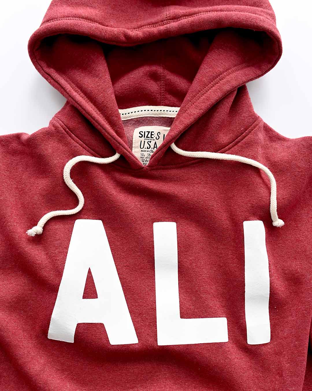 Ali Cardinal PO Hoody - Image 4