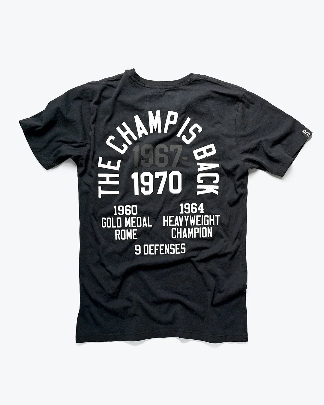 Ali Champ Is Back Black Tee - Image 6