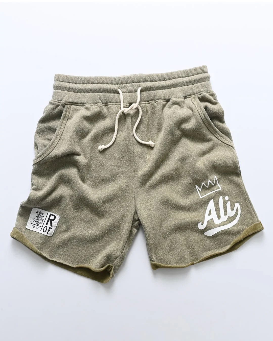 Ali Crown Olive Shorts - Image 4