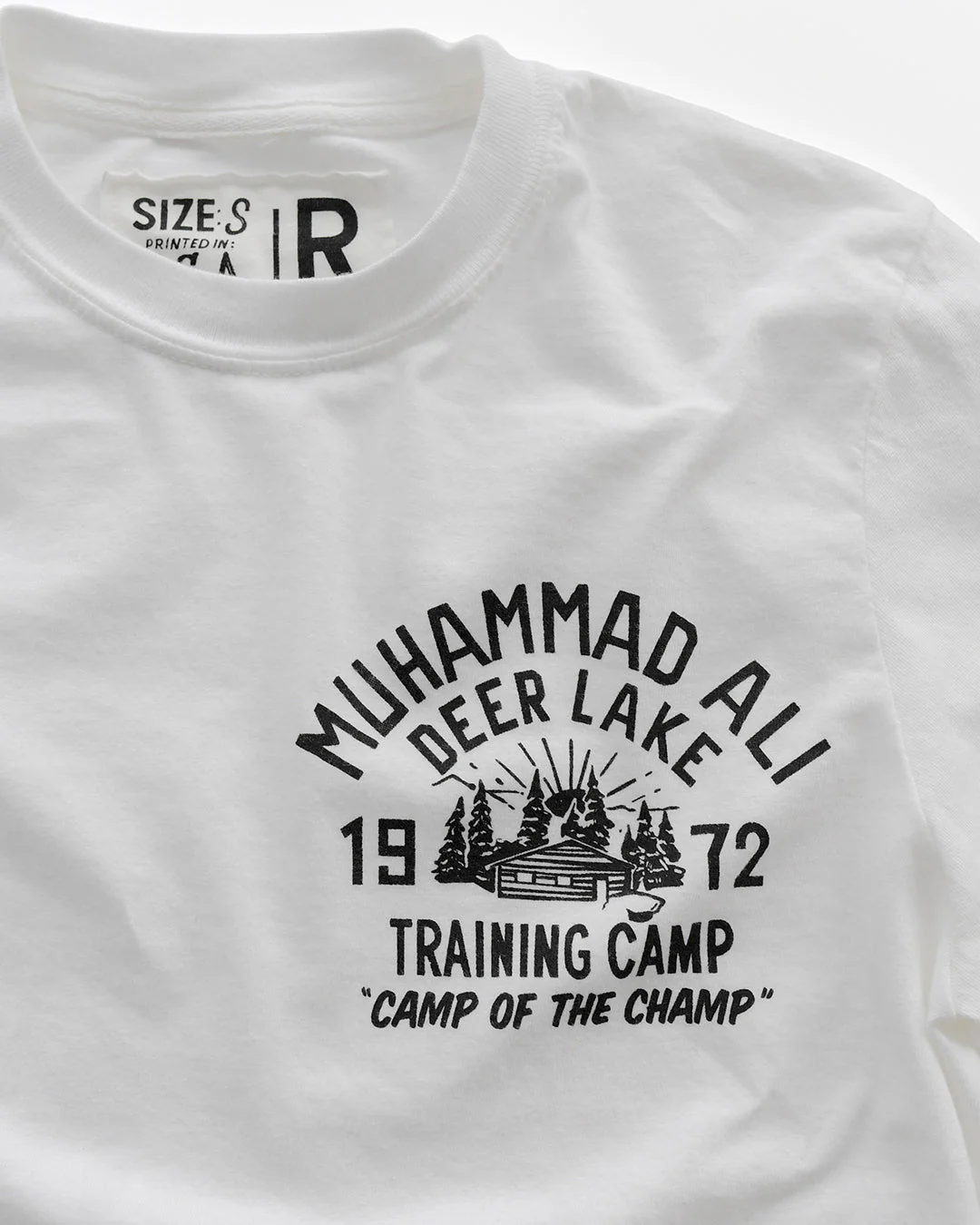 Ali Deer Lake White Long Sleeve Tee - Image 3
