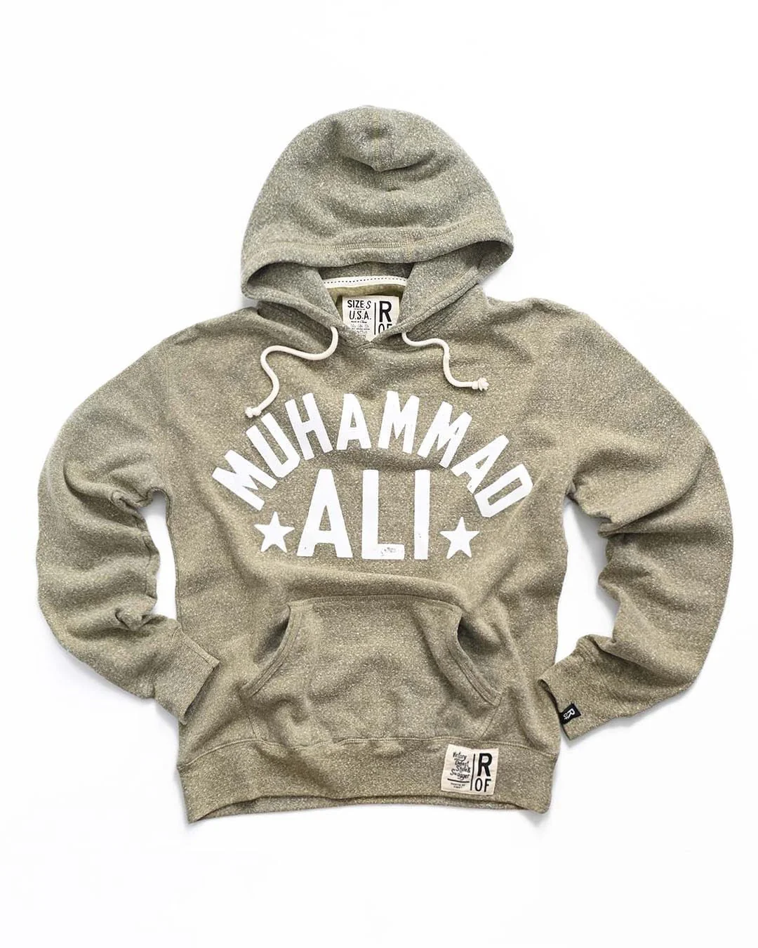 Ali Float Quote Heather Olive PO Hoody - Image 4