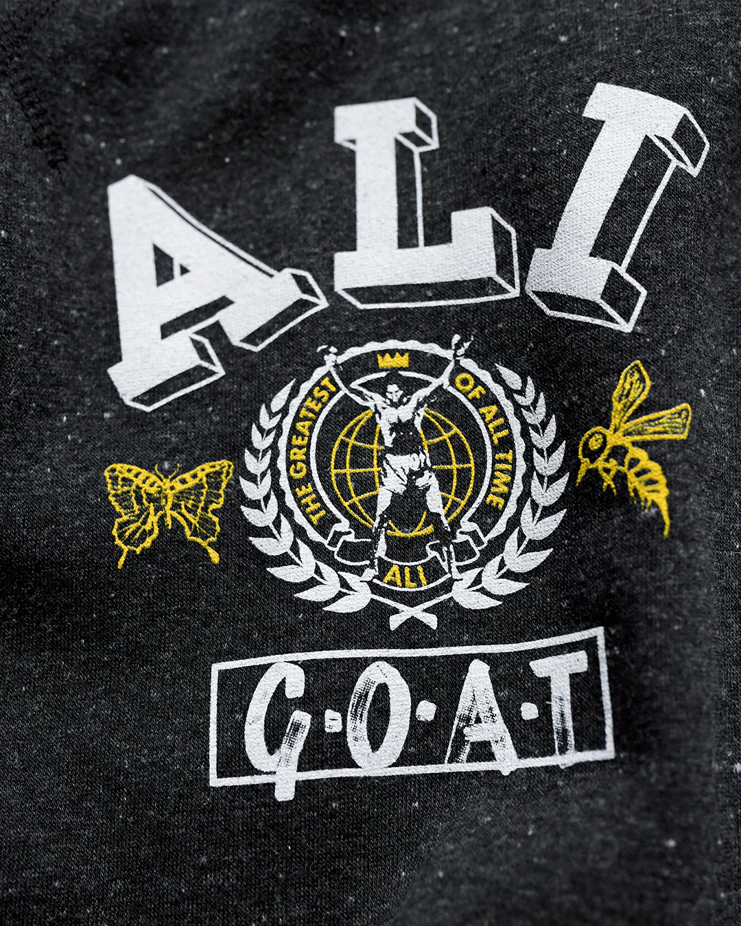 Ali GOAT Black Sweatshirt - Image 2