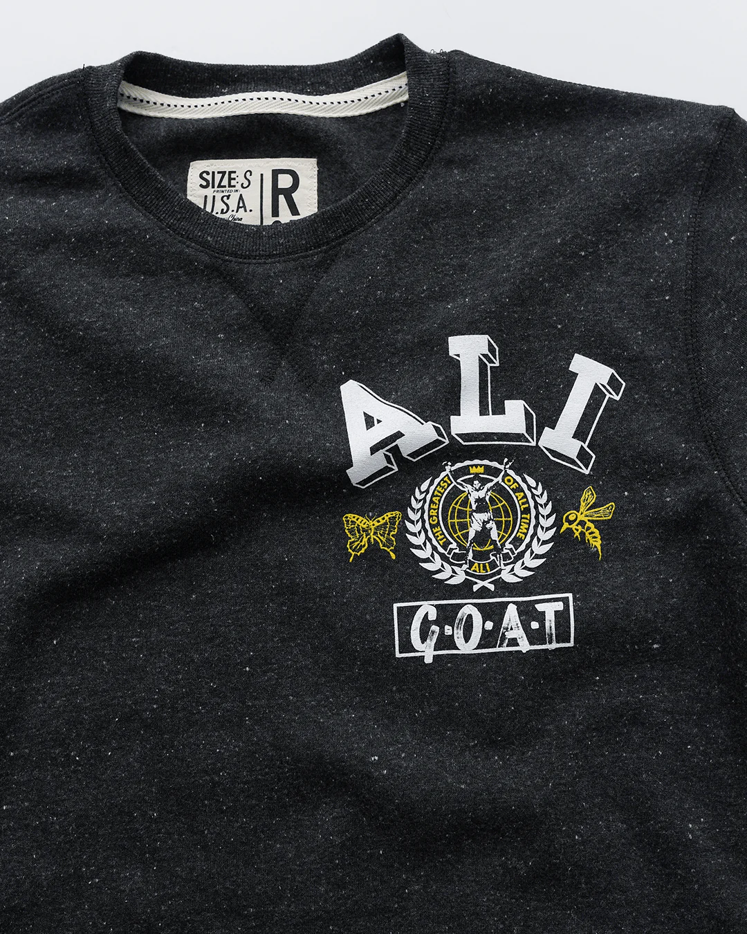 Ali GOAT Black Sweatshirt - Image 3