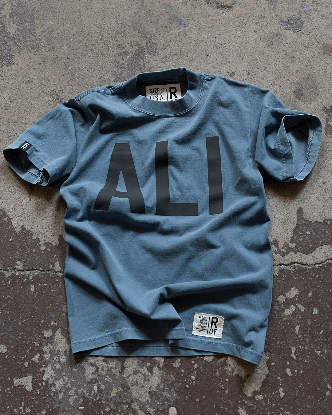 Ali Legacy Denim Heavyweight Tee - Image 3