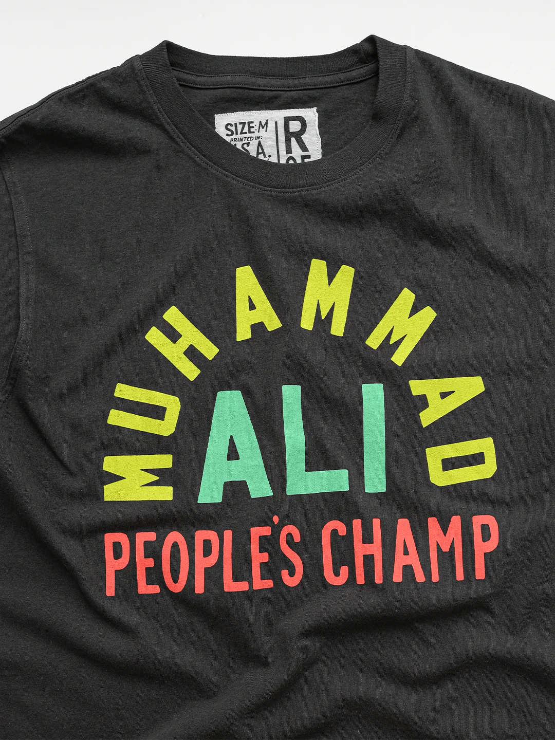 Ali People's Champ Black Muscle Tee - Image 4
