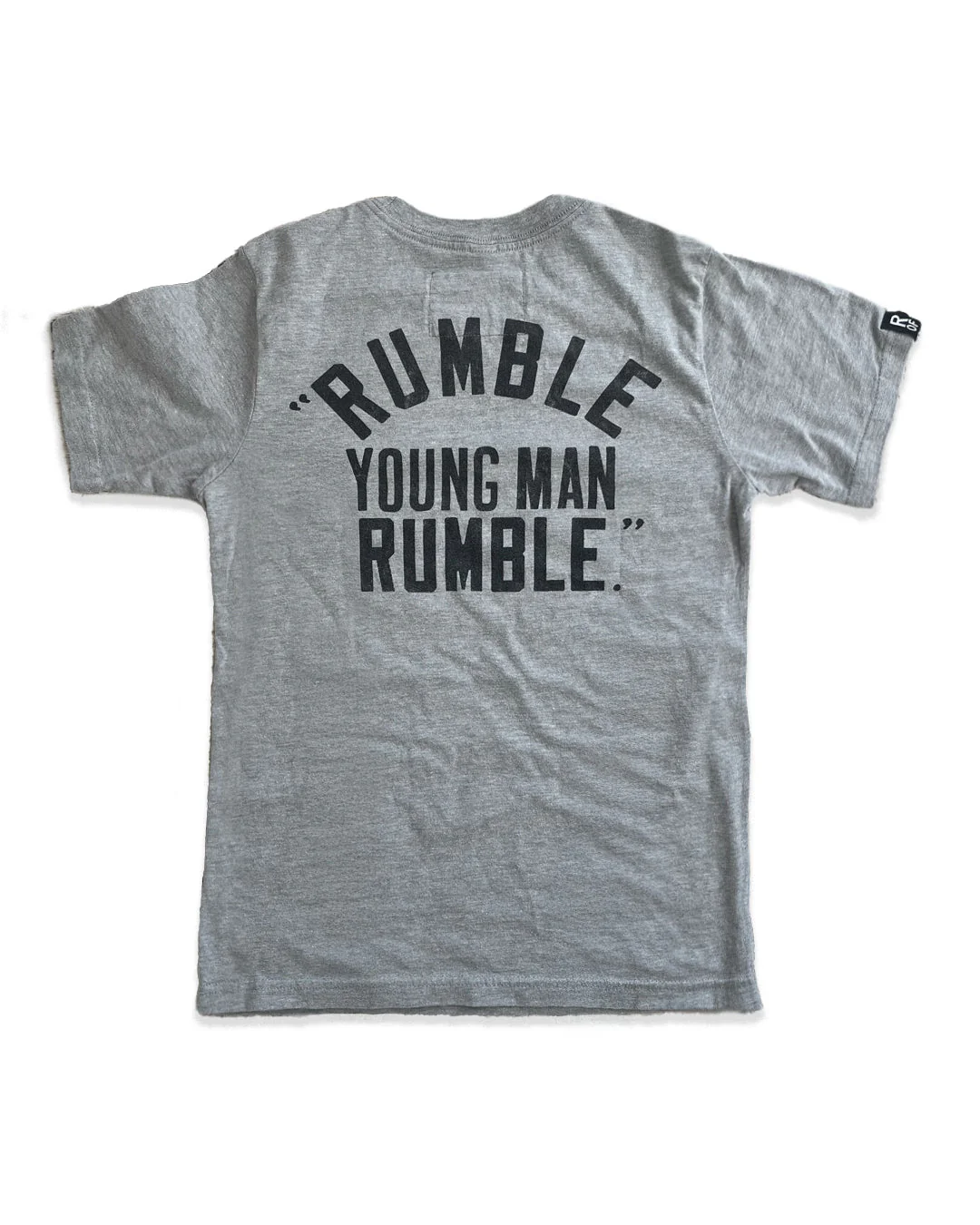Ali Rumble Quote Grey Kid's Tee - Image 5