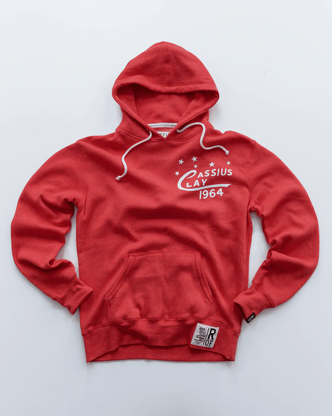 Ali Shook Up The World '64 Red PO Hoody - Image 5