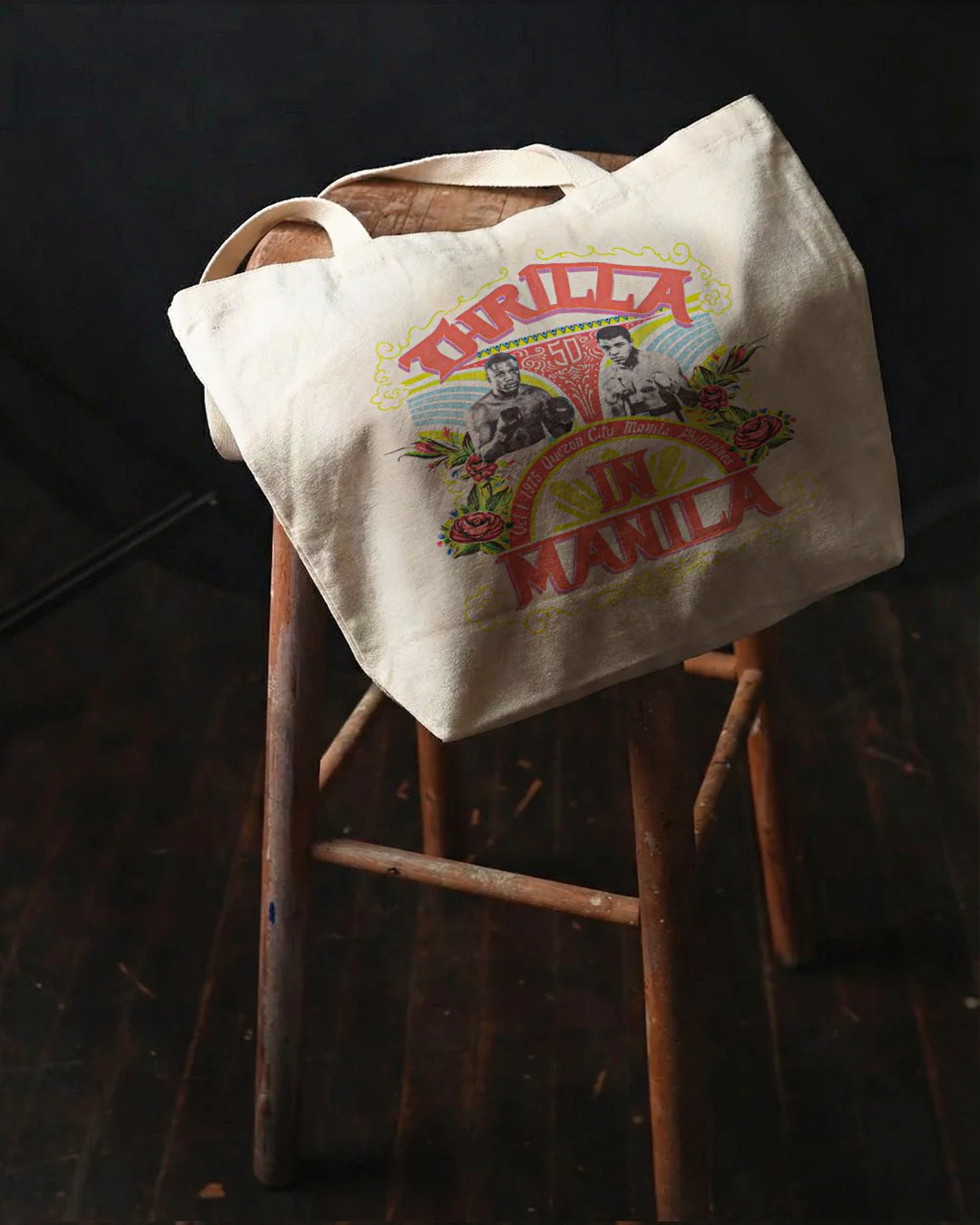 Ali Thrilla in Manila Ivory Tote Bag - Image 3