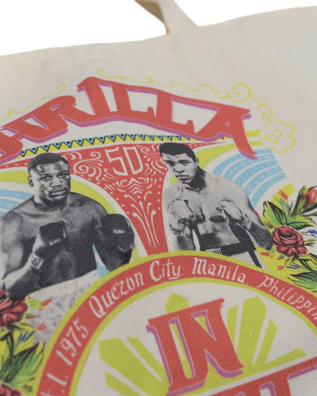Ali Thrilla in Manila Ivory Tote Bag - Image 4