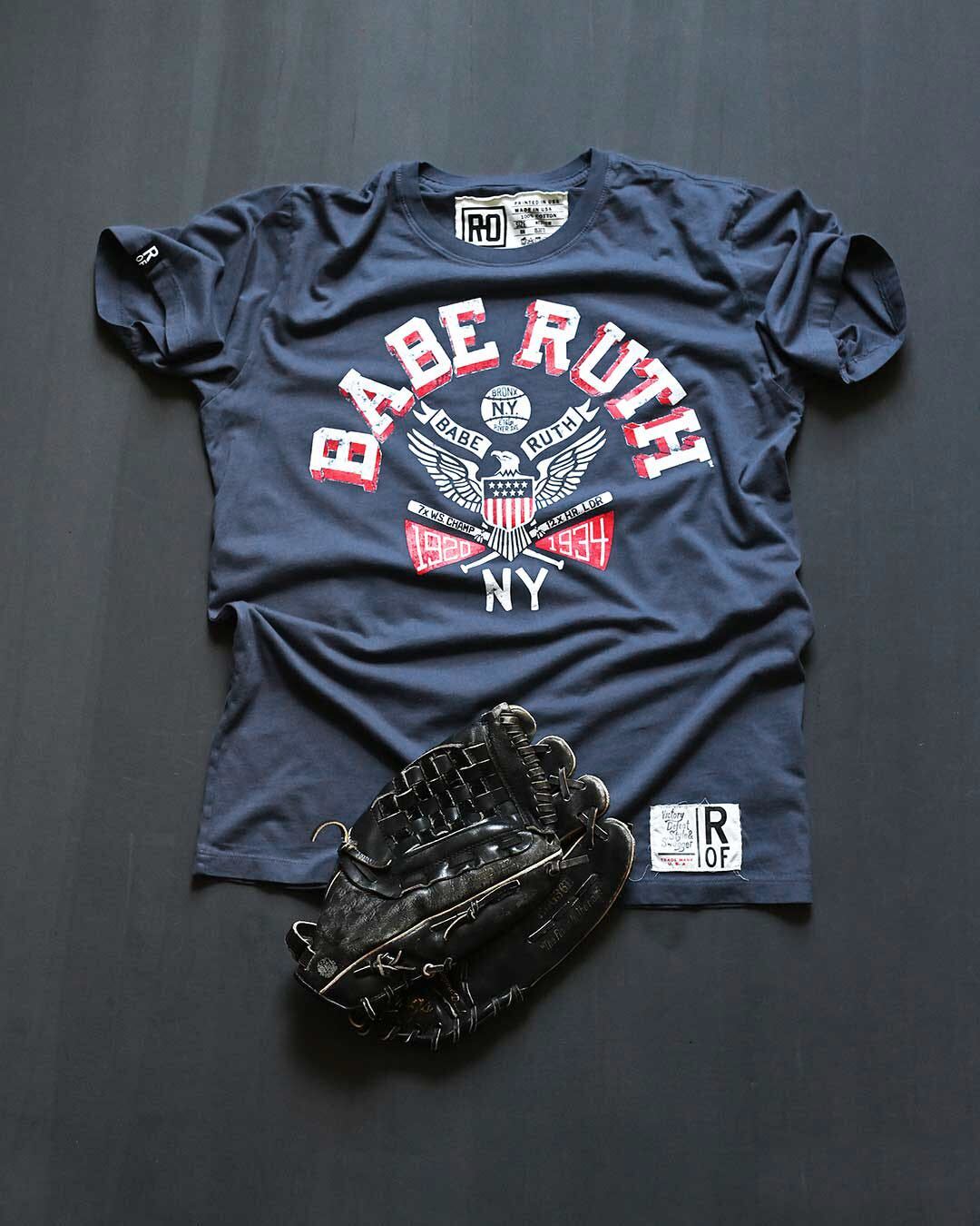 Babe Ruth 1920-1934 NY Navy Tee - Image 3