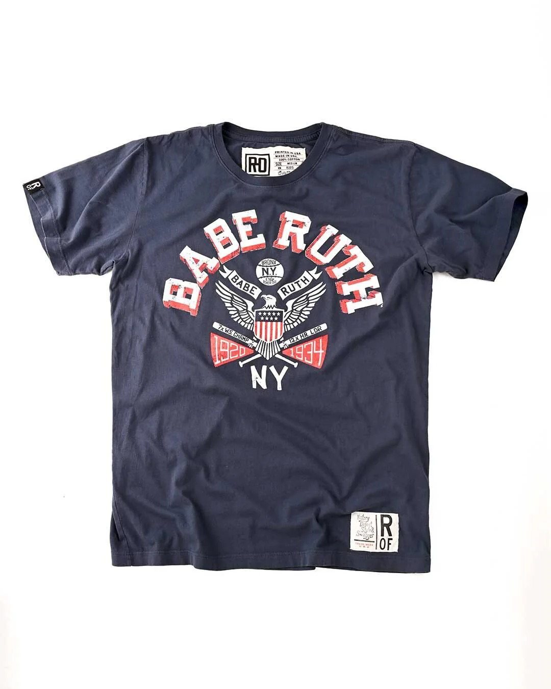 Babe Ruth 1920-1934 NY Navy Tee - Image 4
