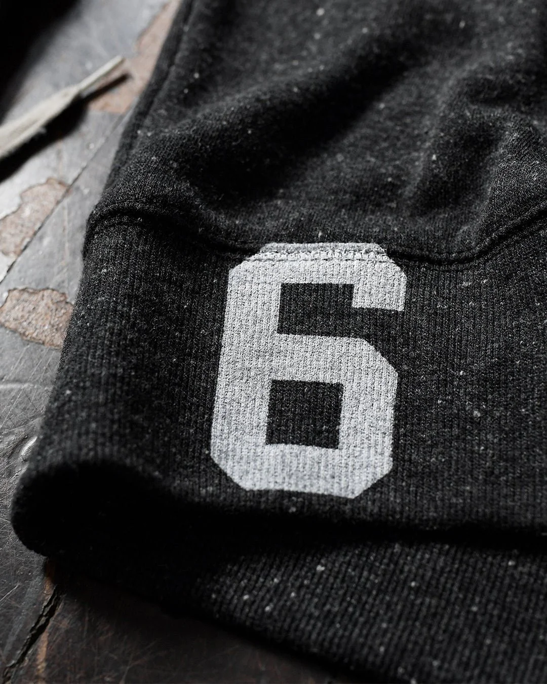 Bill Russell #6 Black Sweatshirt - Image 5