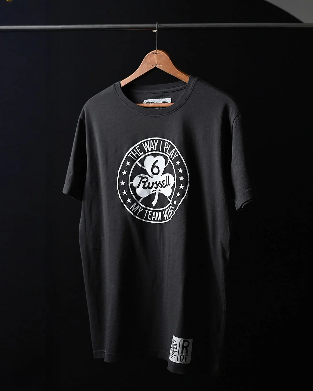 Bill Russell 'The Way I Play' Black Tee - Image 3