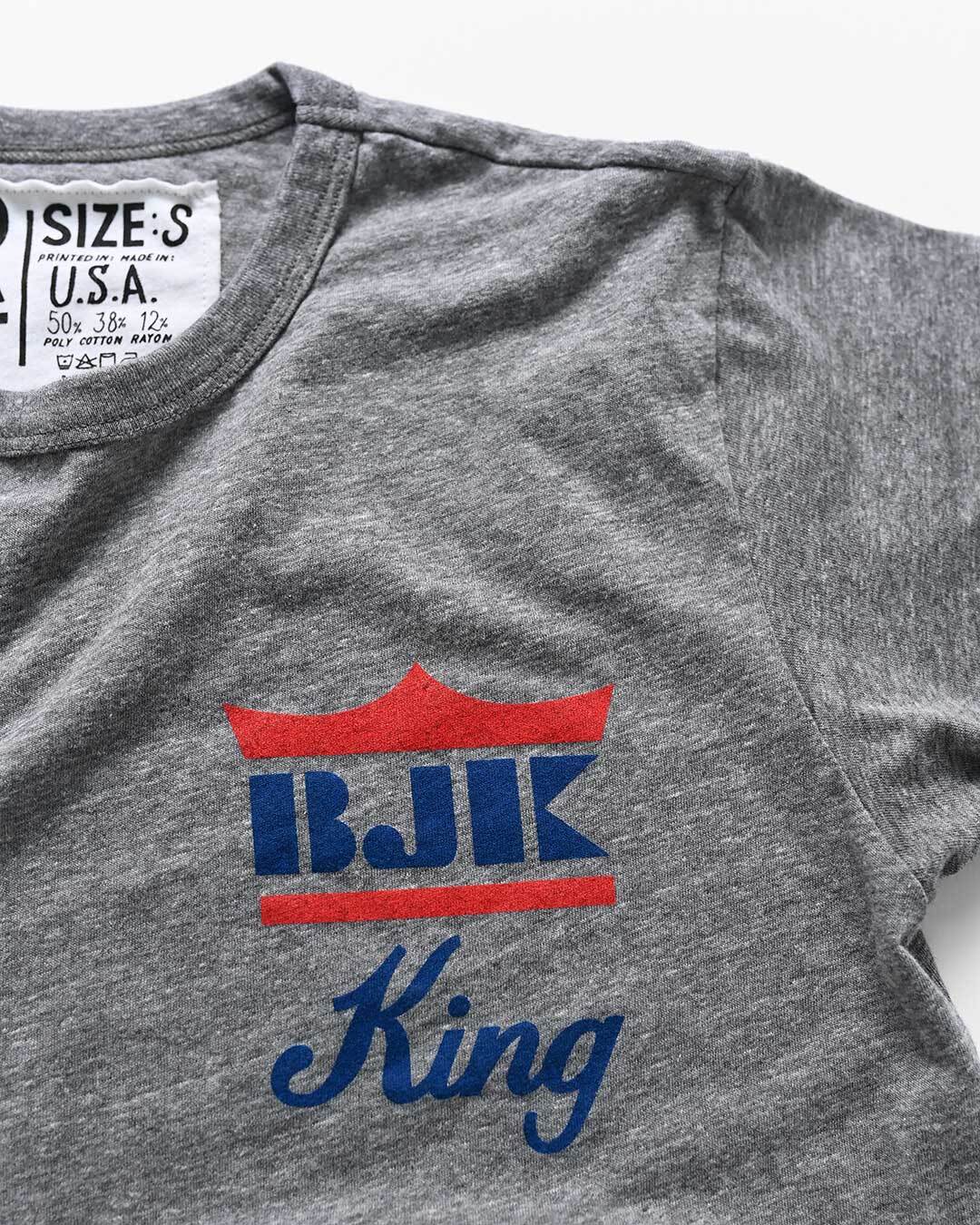Billie Jean King Classic Grey Tee - Image 3