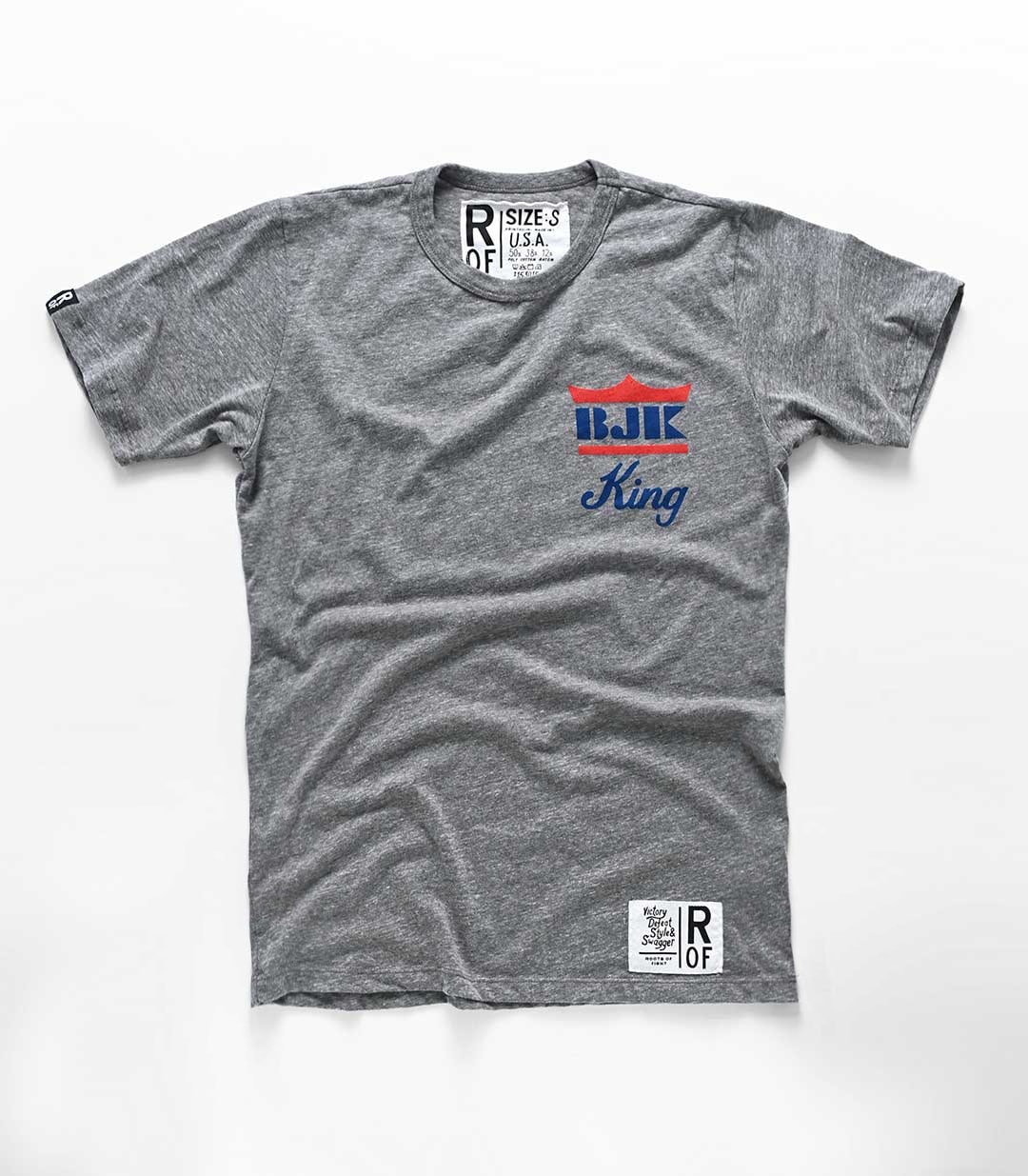 Billie Jean King Classic Grey Tee - Image 5