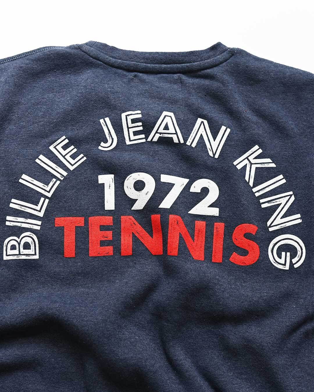 Billie Jean King Navy Sweatshirt - Image 4