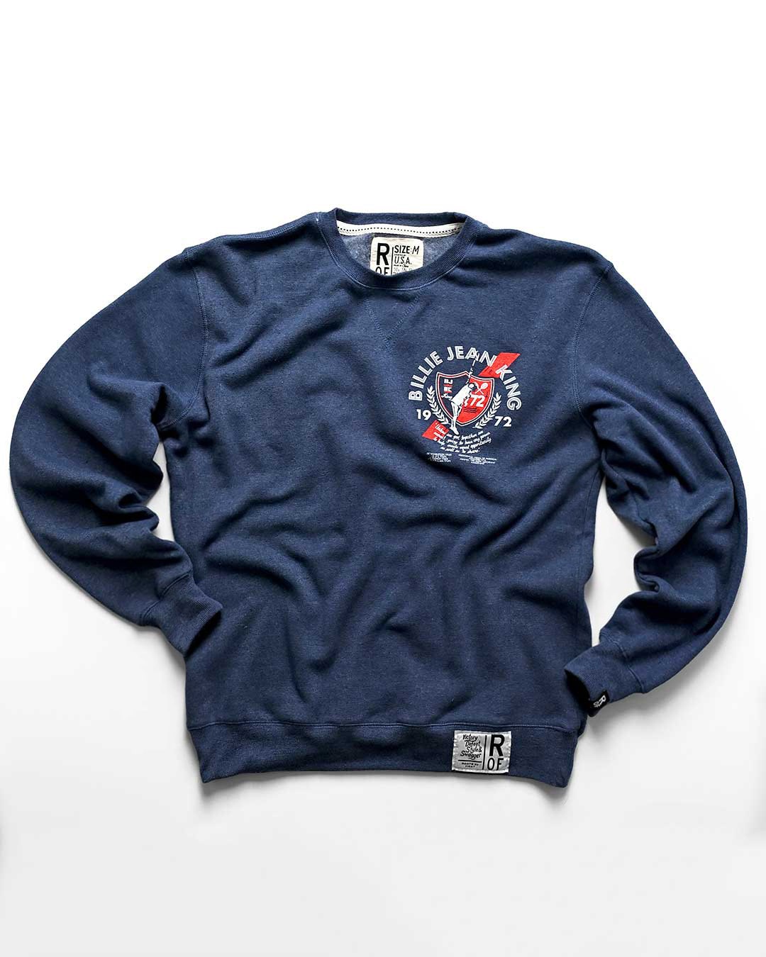 Billie Jean King Navy Sweatshirt - Image 6