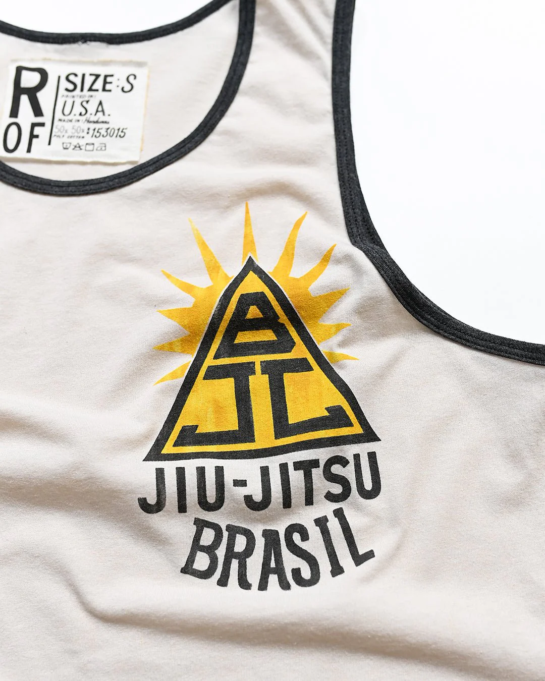 Brazilian Jiu-Jitsu White Tank - Image 3