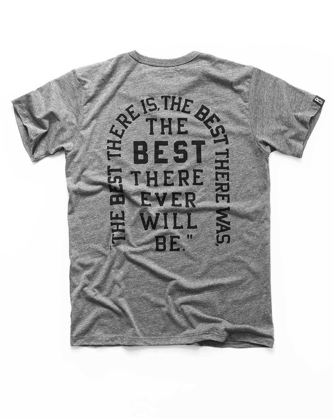 Bret Hart 32 Time Champ Grey Tee - Image 4