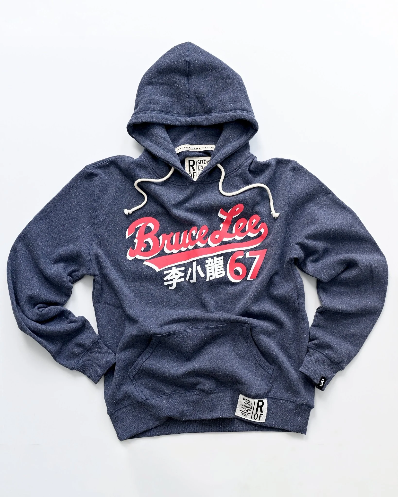Bruce Lee '67 Navy PO Hoody - Image 4