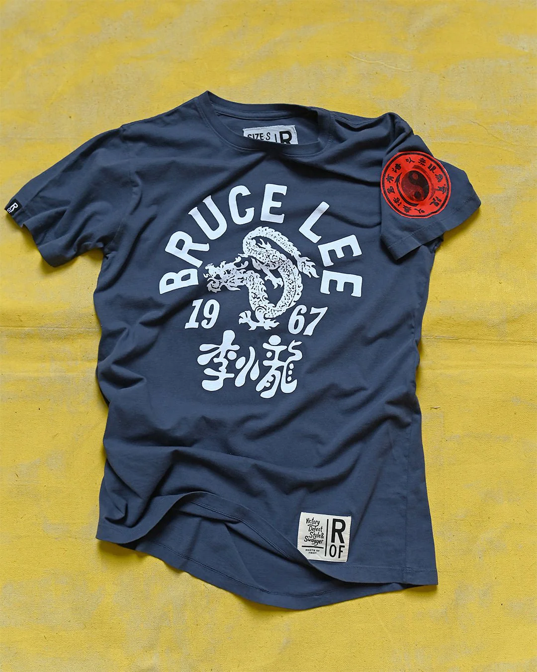 Bruce Lee Freedom Navy Tee