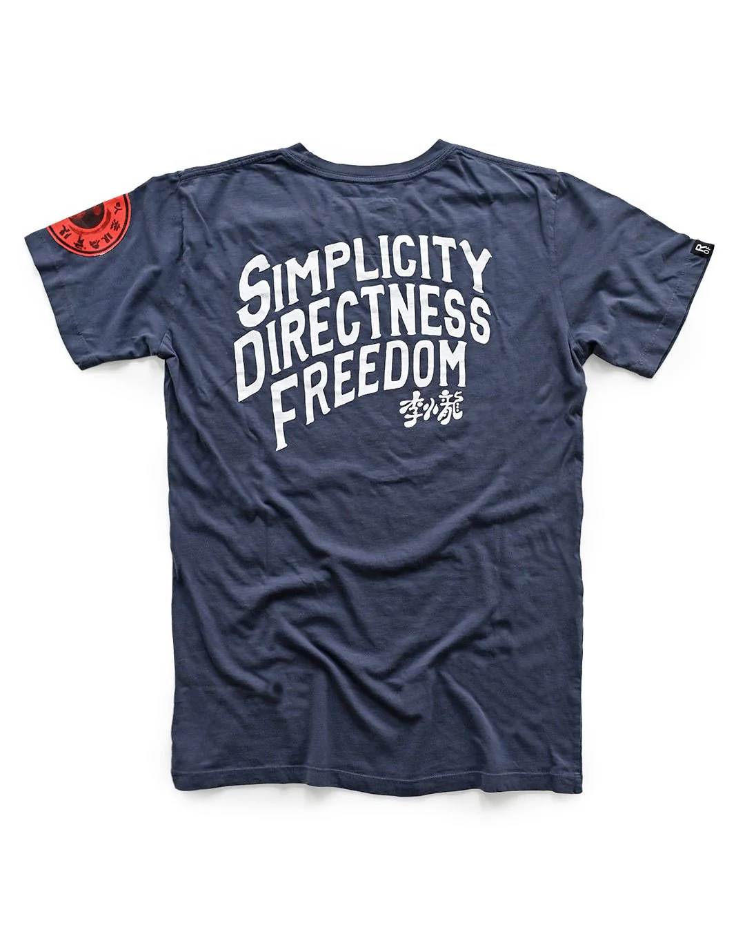Bruce Lee Freedom Navy Tee - Image 2