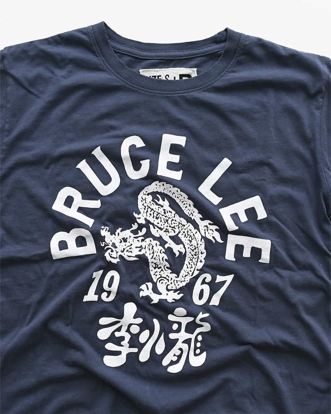 Bruce Lee Freedom Navy Tee - Image 4