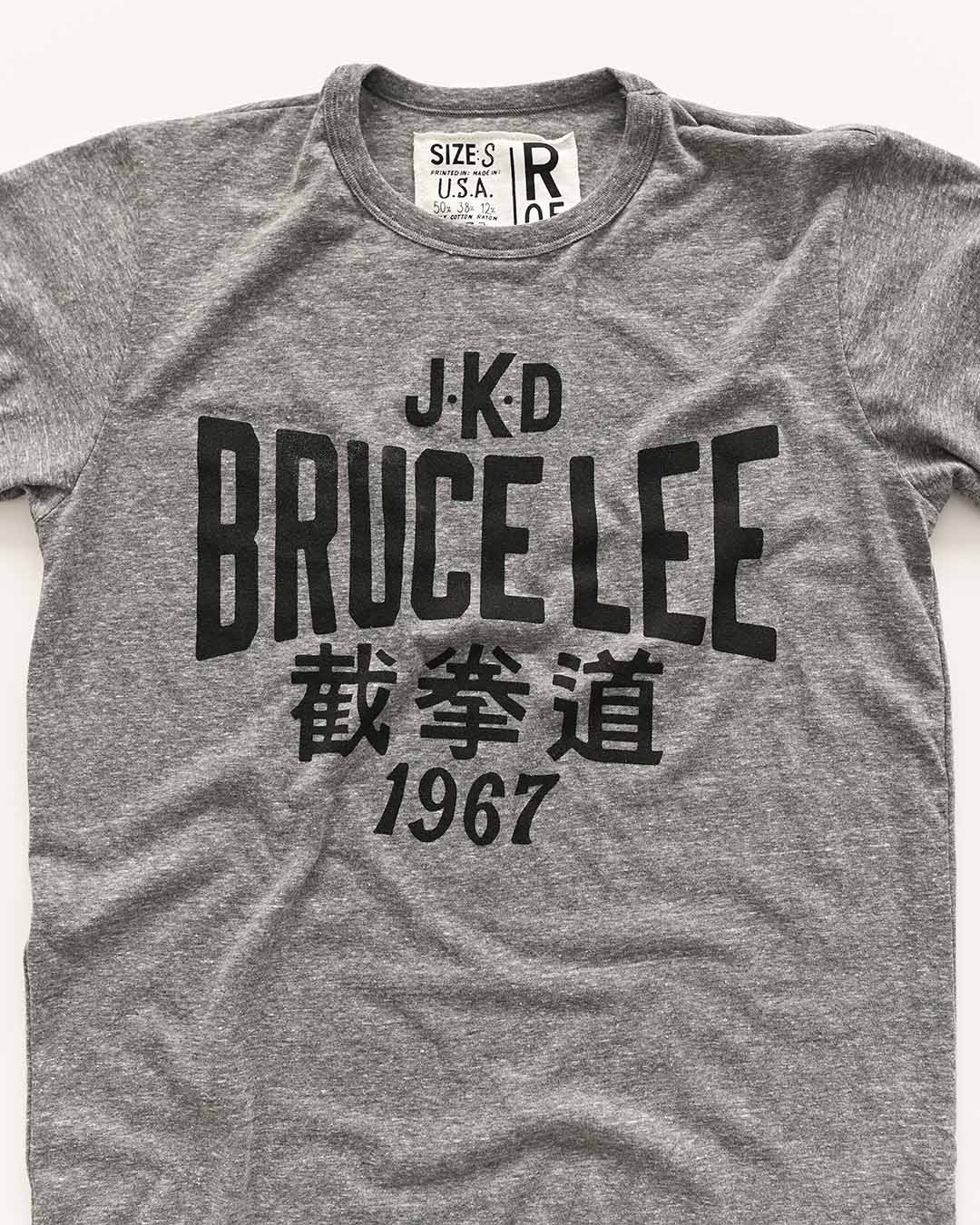 Bruce Lee JKD '67 Grey Triblend Tee - Image 4