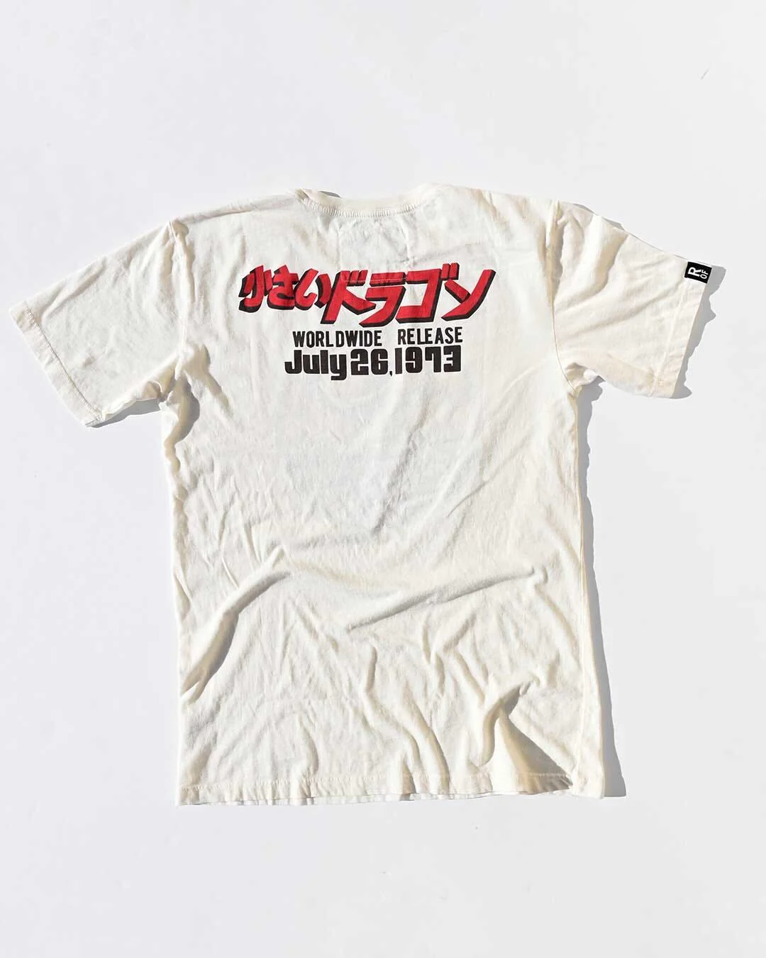 Bruce Lee Little Dragon 1973 White Tee - Image 5