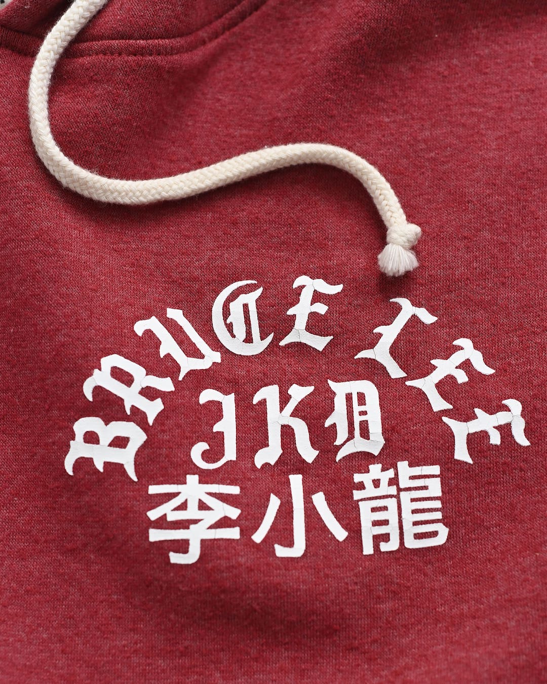 Bruce Lee Oakland '67 Cardinal PO Hoody - Image 3