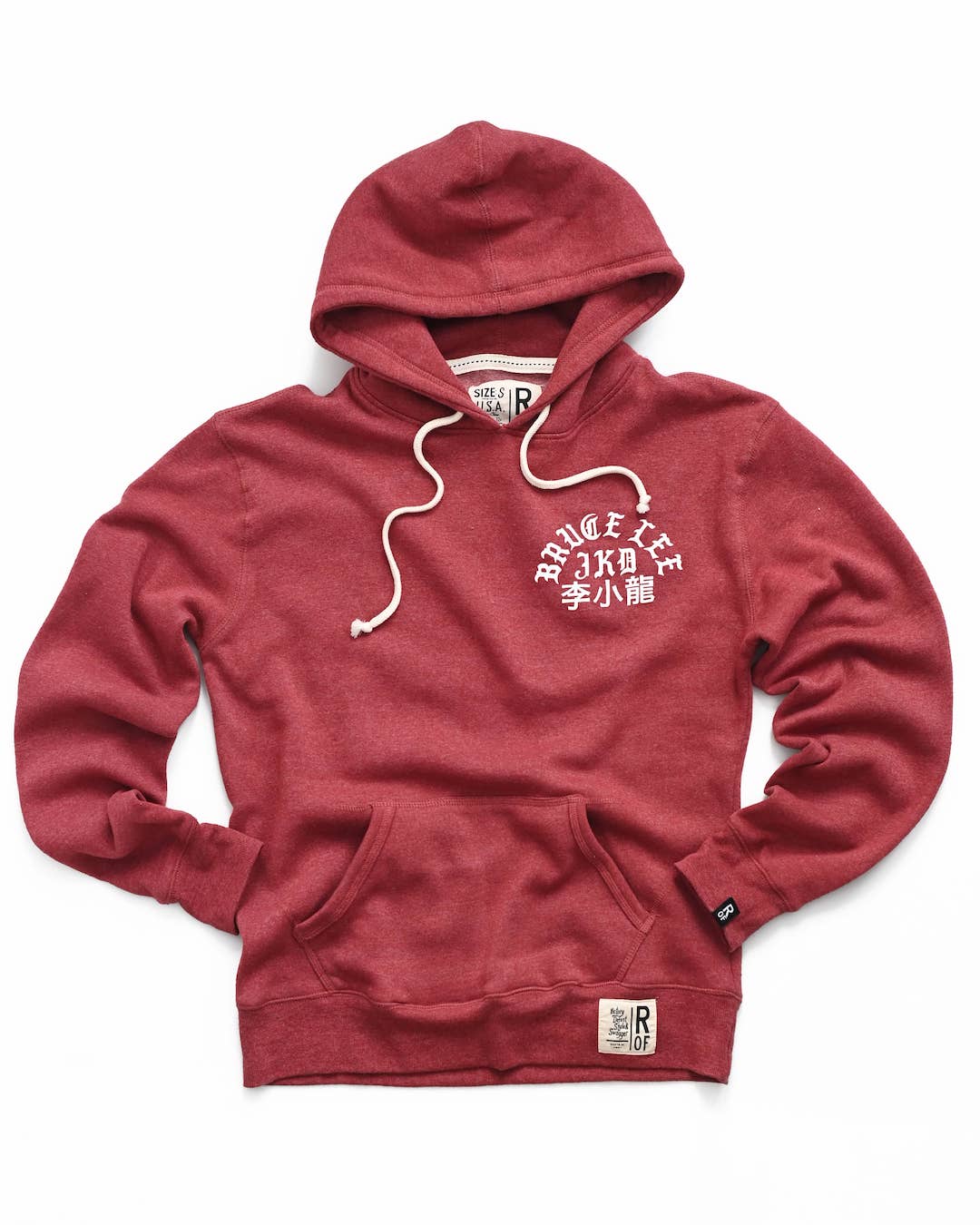 Bruce Lee Oakland '67 Cardinal PO Hoody - Image 5