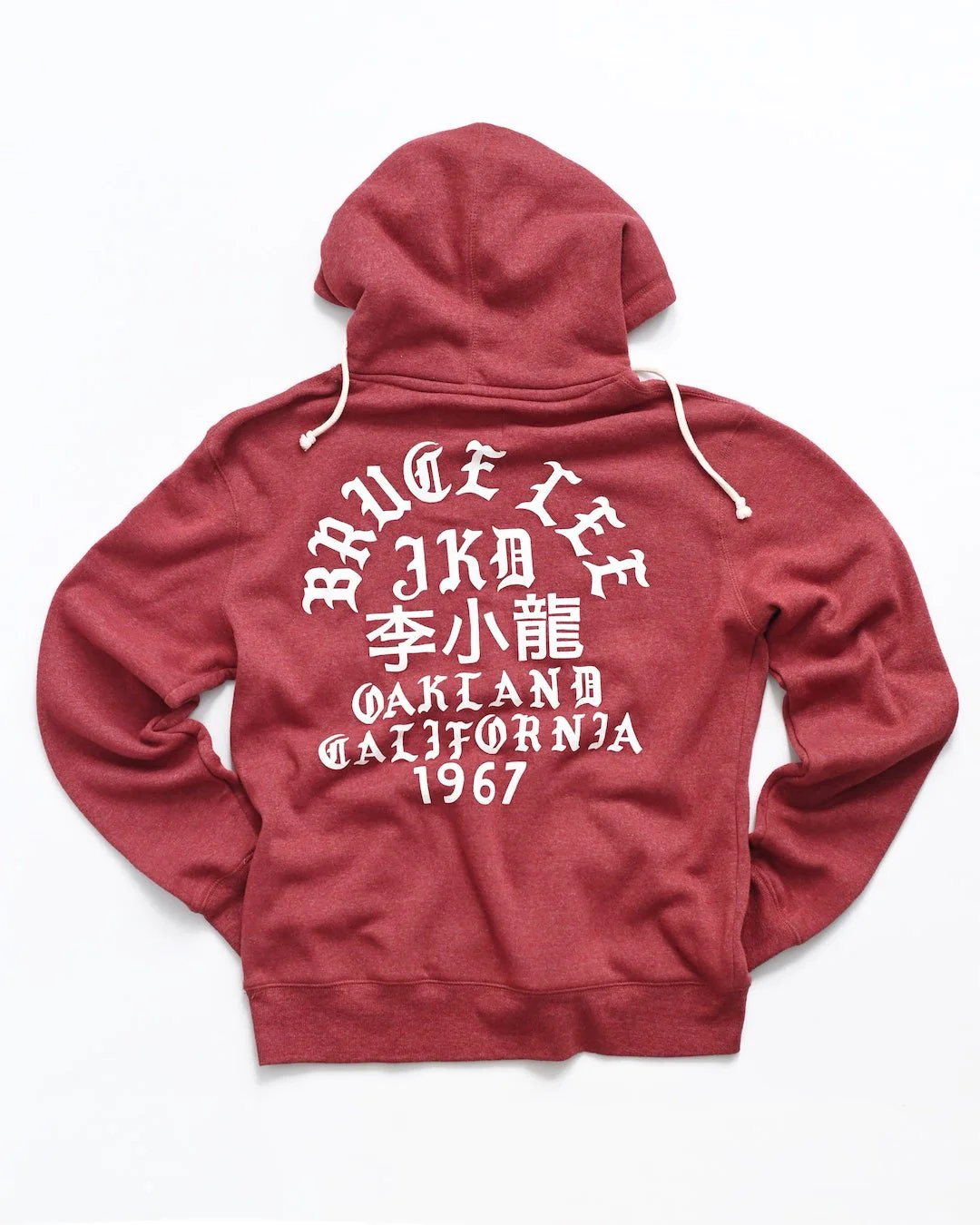 Bruce Lee Oakland '67 Cardinal PO Hoody - Image 6