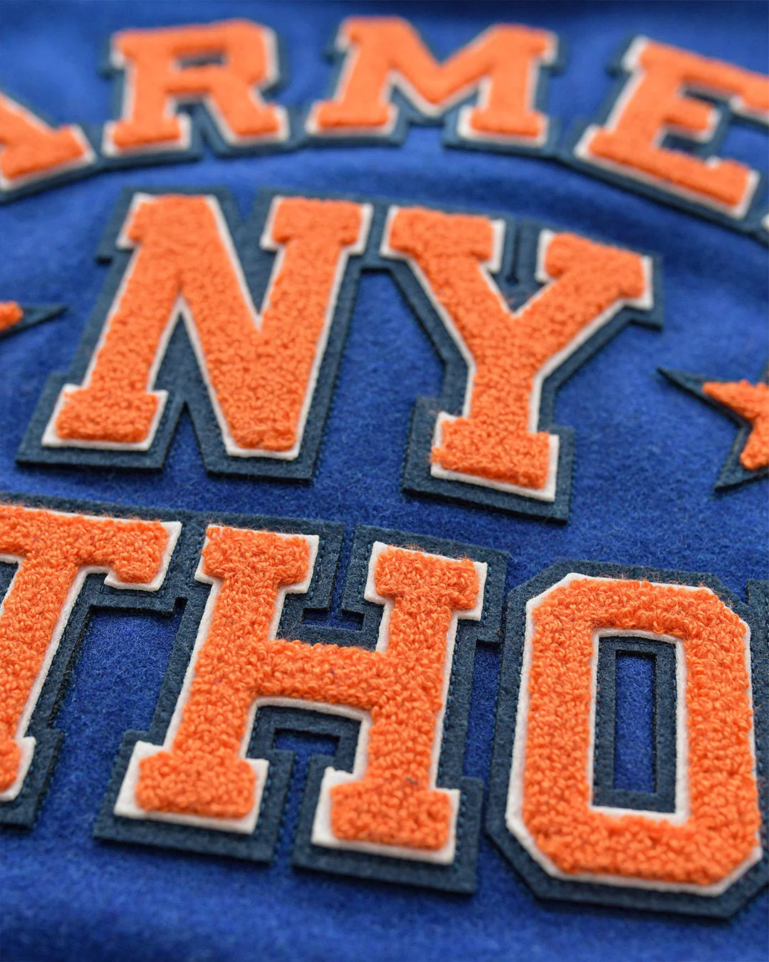 C. Anthony New York Blue Varsity Jacket - Image 11