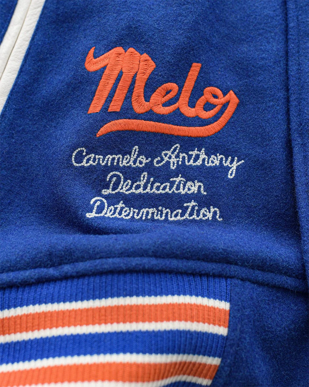 C. Anthony New York Blue Varsity Jacket - Image 9