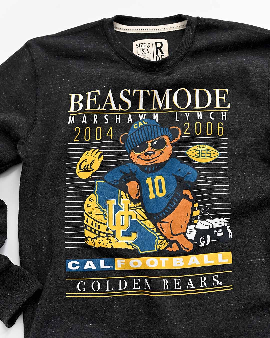 CAL - Beastmode 2004 Black Sweatshirt - Image 4