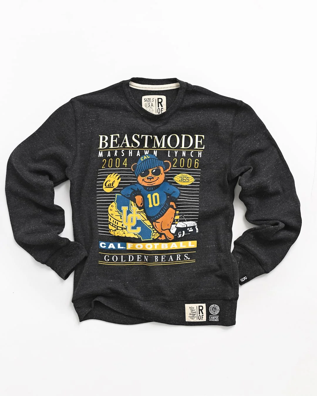 CAL - Beastmode 2004 Black Sweatshirt - Image 5