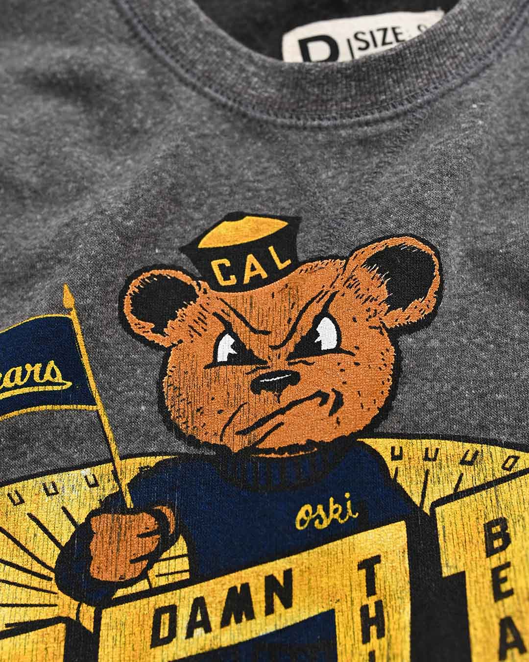 CAL - Golden Bears Football Grey Sweatshirt - Image 3