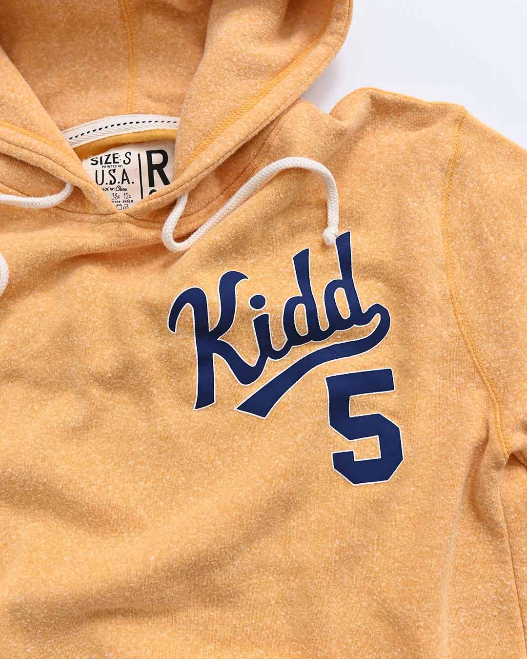 CAL - Jason Kidd #5 Gold PO Hoody - Image 5