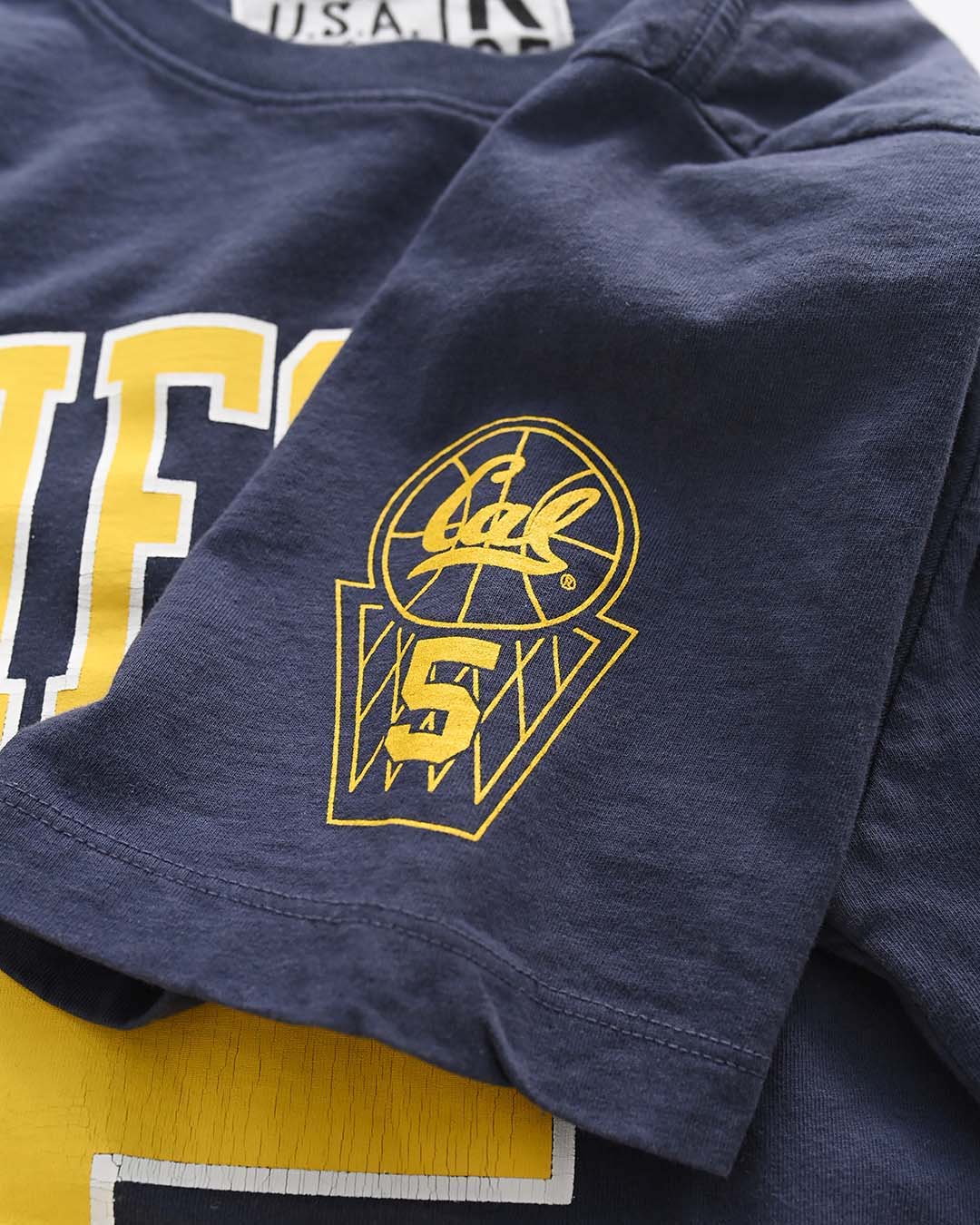 CAL - Jason Kidd #5 Navy Tee - Image 3