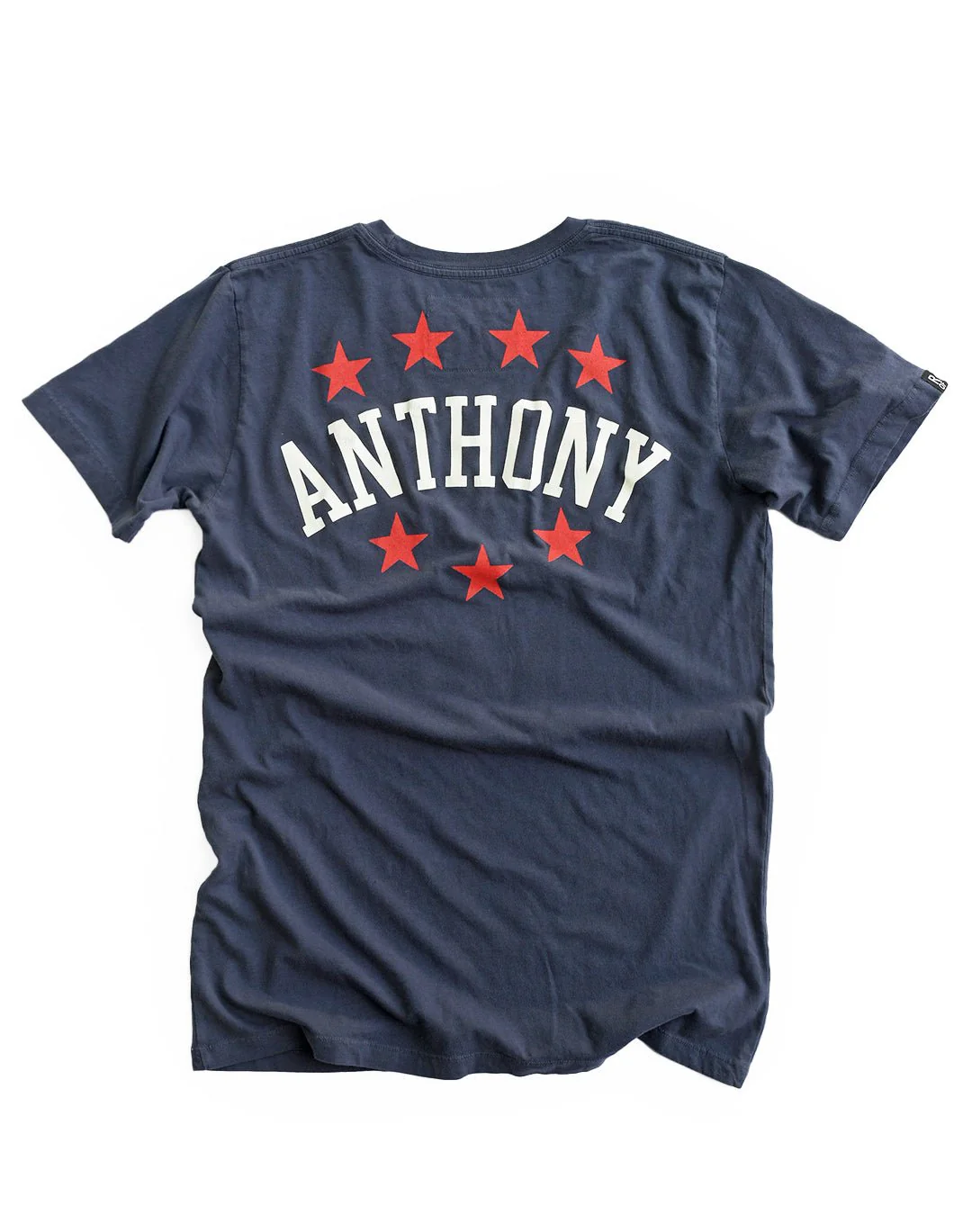 Carmelo Anthony #15 Basketball Navy Tee - Image 2