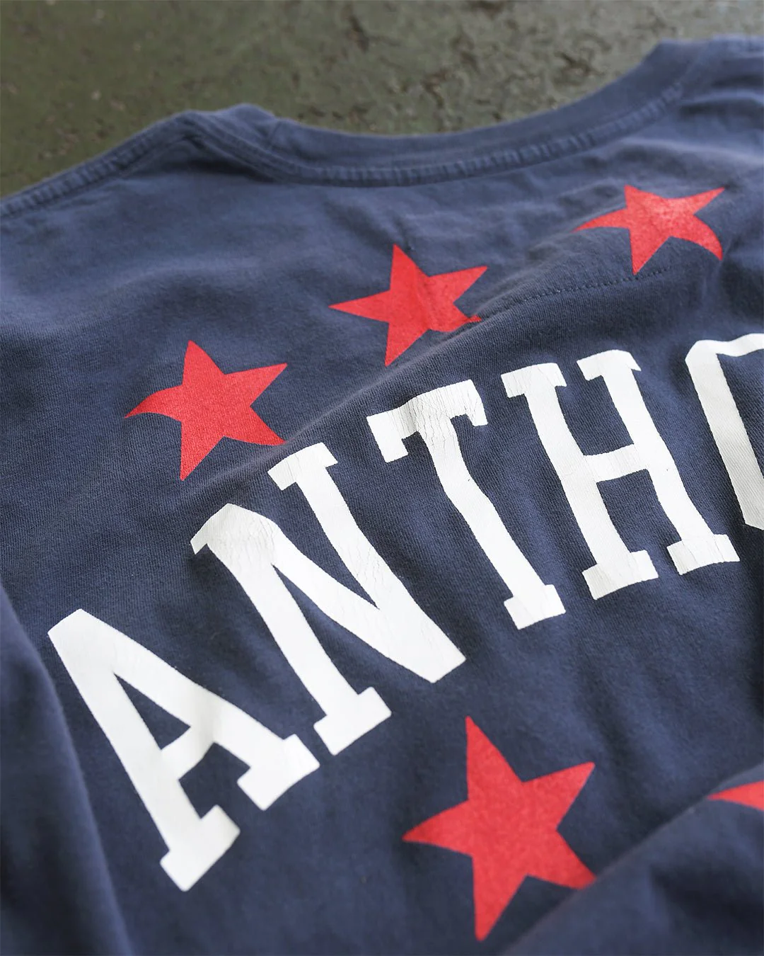Carmelo Anthony #15 Basketball Navy Tee - Image 5