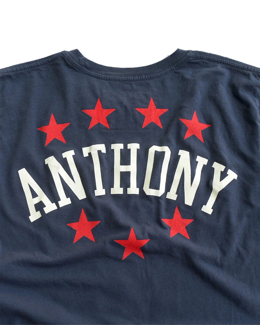 Carmelo Anthony #15 Basketball Navy Tee - Image 6