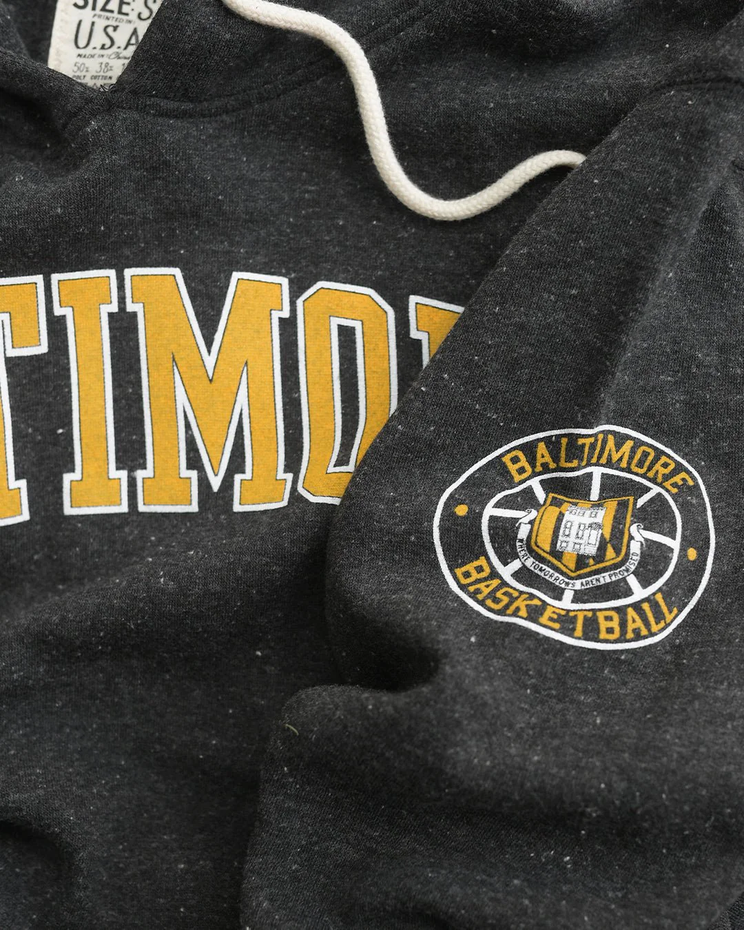 Carmelo Anthony Baltimore Pride Black PO Hoody - Image 3
