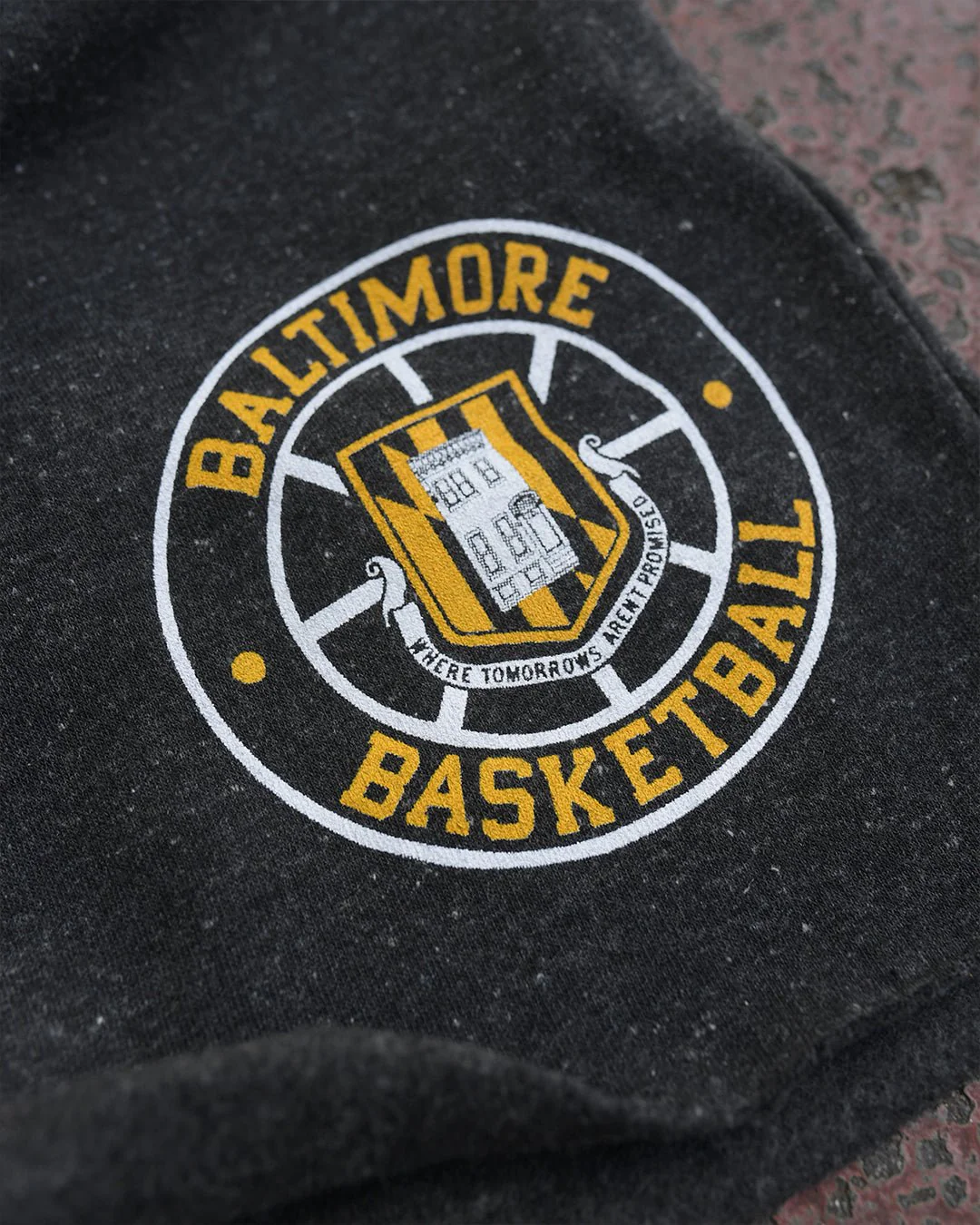 Carmelo Anthony Baltimore Pride Black Shorts - Image 3