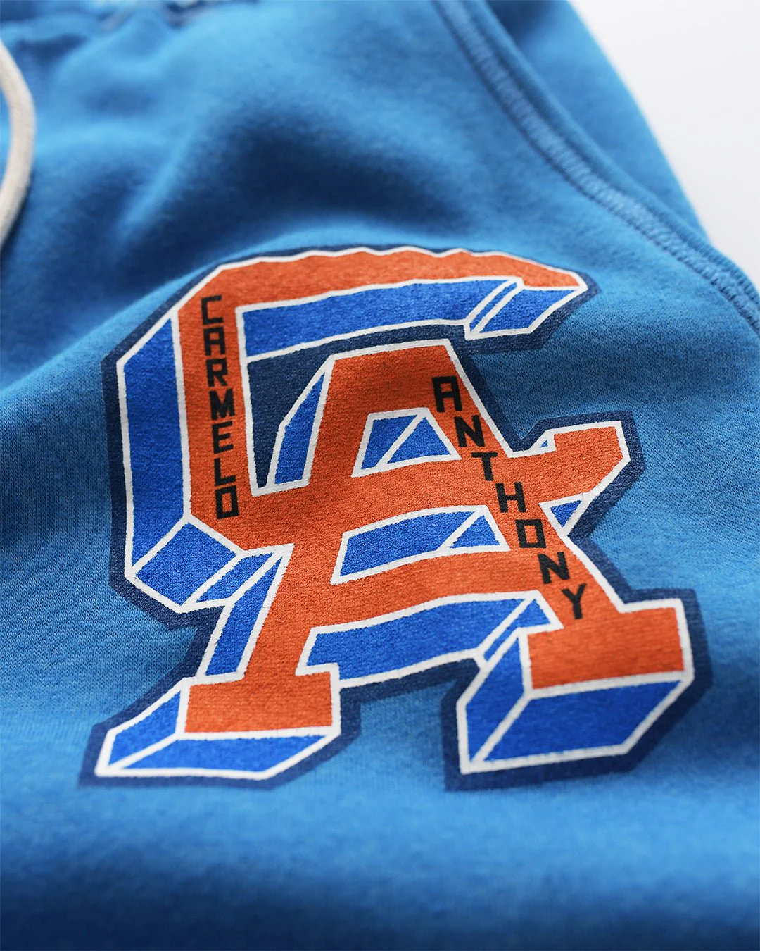 Carmelo Anthony NYC Til the End Blue Sweatpants - Image 4