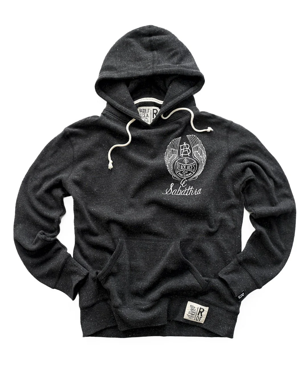 CC Sabathia Black Aces Black PO Hoody - Image 2