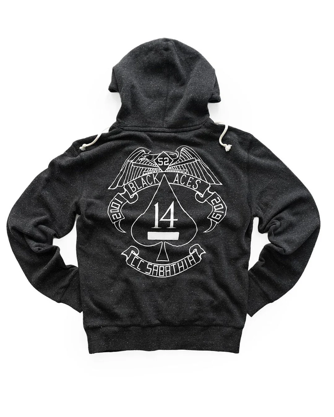 CC Sabathia Black Aces Black PO Hoody - Image 7